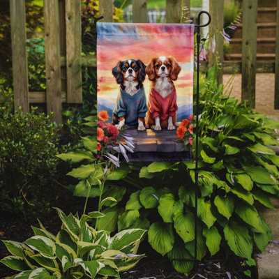 Double Sided 15.5'' H x 11.25'' W Polyester Valentine's Day Garden Flag