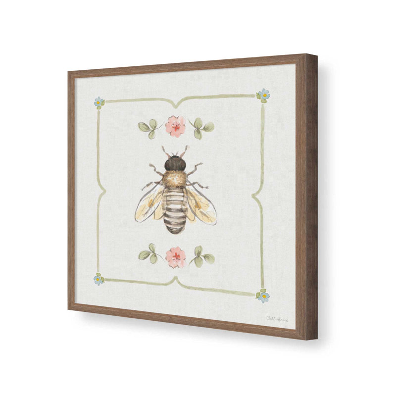 «Sweet Honey III» par Beth Grove, reproduction d'art, 36 W x 36 H, Brown, Framed Print