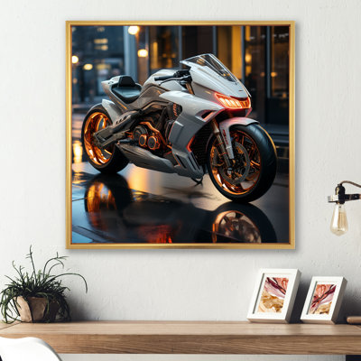 Futuriste Speedster I sur impression sur toile