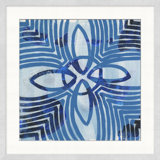 Symphony Blue Geometric 2 Print