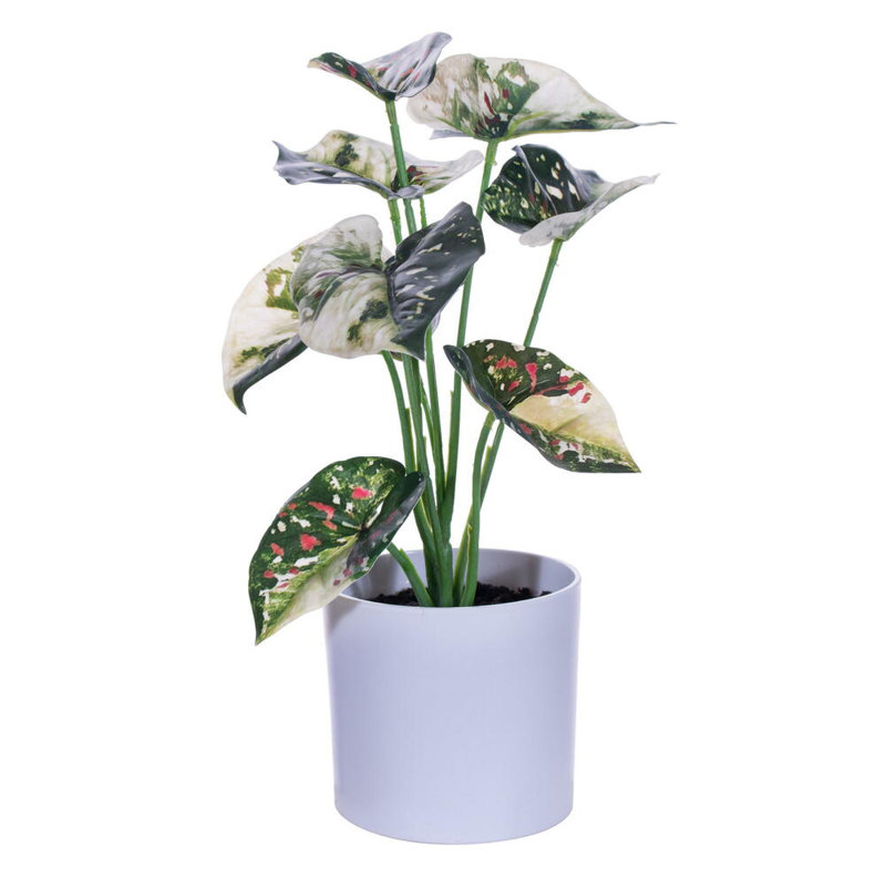 11.5'' Faux Plant in Pot, Green