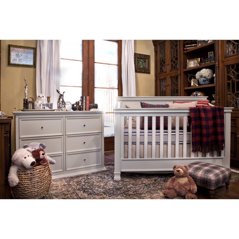 Foothill 6 Drawer Dresser, Weathered Gray