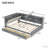 Wood Storage platform bed-680726141