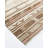 One-of-a-Kind Runner 5'5" X 9'4" 1940s Hemp Area Rug in Camel/Ivory/Terracotta