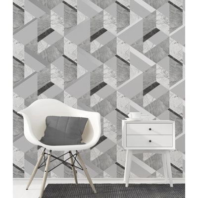 Marblesque Geo Wallpaper