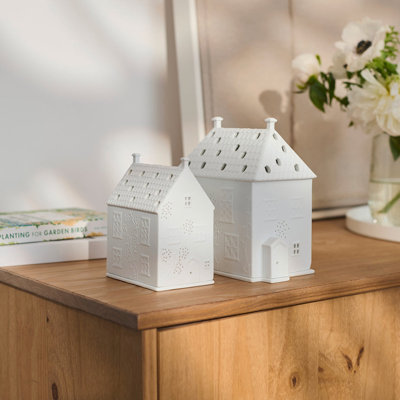 Village House Porcelain Cottage and Country House Set