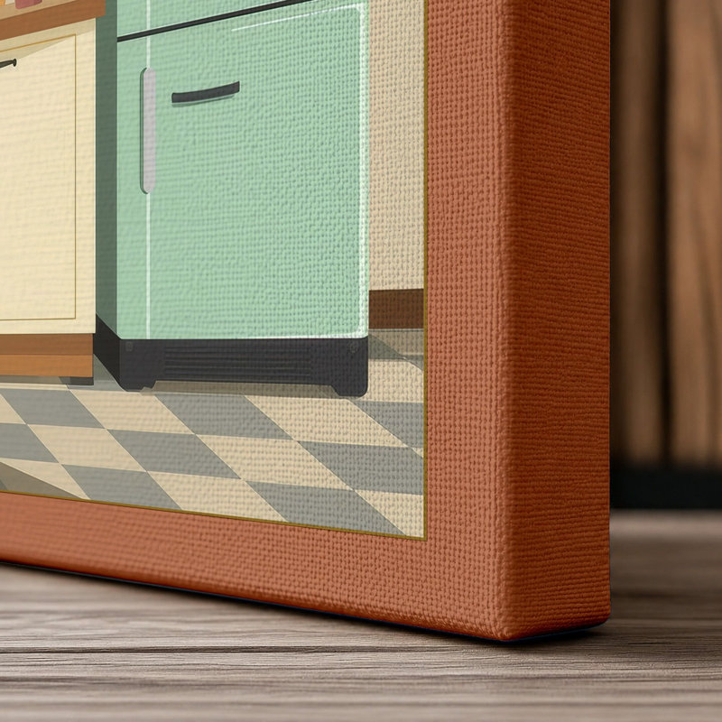 Print, 36x24 - 91.4 x 61.0 cm, Terracotta Border