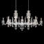 Sterling 12 Light Crystal Linear Chandelier