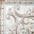 Metal Scroll Gray Wall Decor with Embossed Details