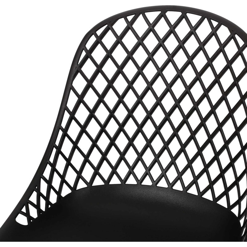 Chaise Lily (ensemble de 4), Noir