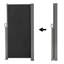 Dakota Fields 300cm W Fabric Cover Motorised Retractable Side Awning-461233663