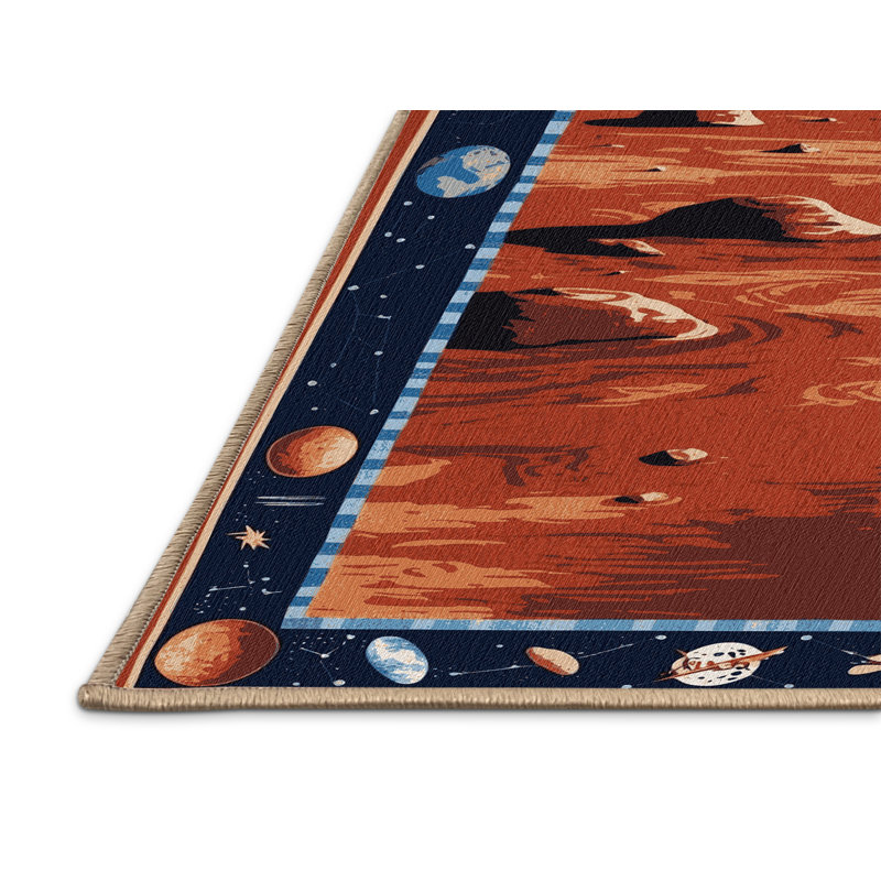 Tapis brun lavable à la machine, Tapis de couloir 2 pi x 4 pi