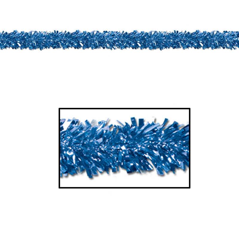 180'' Tinsel, Blue