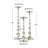 Aluminum Tabletop Candlestick Set-1867351102