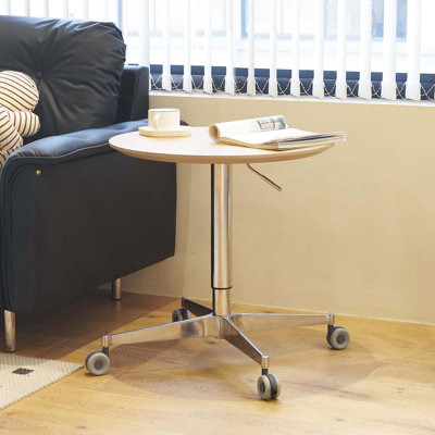 Movable Coffee Table With Swivel Function