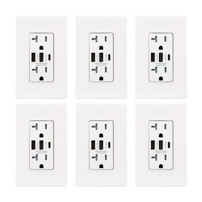 20 Tamper Resistant Duplex Outlet