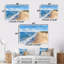 Italian Beachside Shores - Ensemble d'art mural plage-1047116140-1047116143
