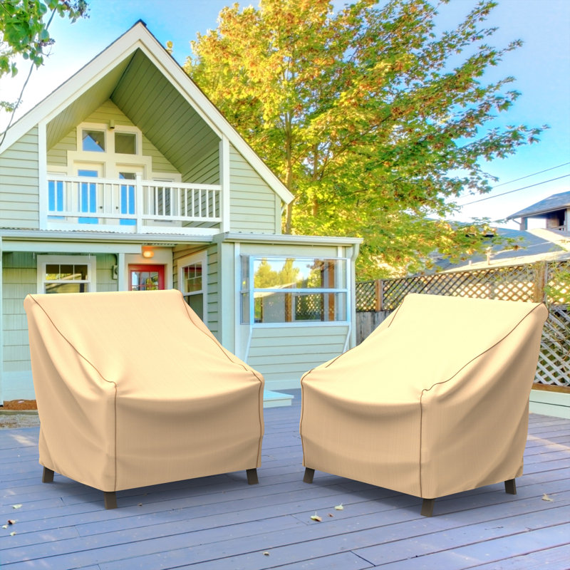 Housse pour chaise de patio Eduardo, H 34 po x l 36 po x P 41 po