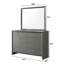 Commode 9 tiroirs Contemporary Contemporary