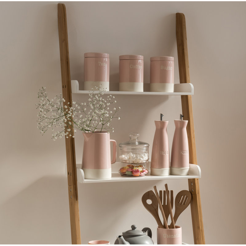 Stoneware Jar, Pink