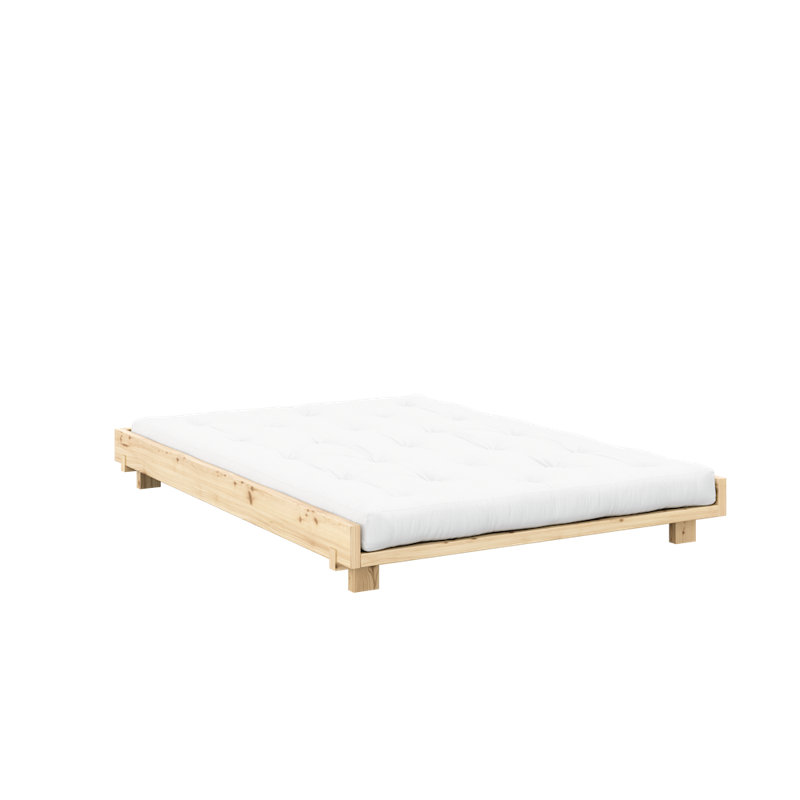 SOCIAL BEDFSC certified pine wood, Made in Europe, Scandinavian Design, choose your size and color, Clear Lacquered