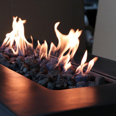 24" H Concrete Propane/Natural Gas Outdoor Fire Pit Table