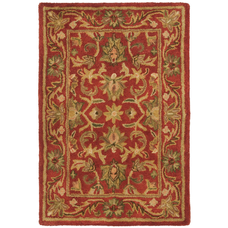 Dunbar Hand Tufted Wool Oriental Rug, Rectangle 6' x 9'