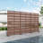 Galvanized Sheet Metal Privacy Screen