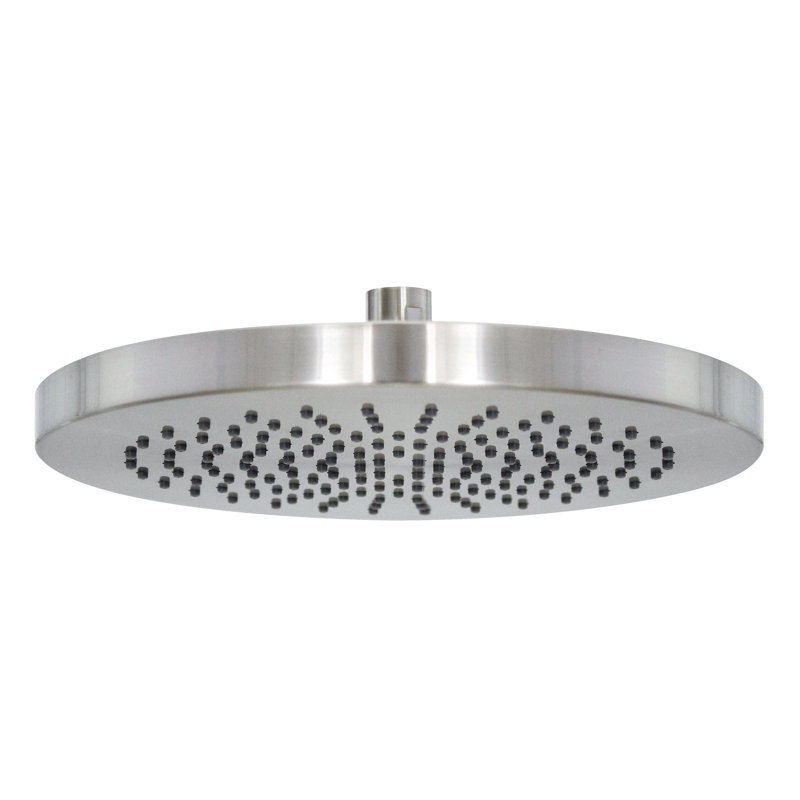 Pomme de douche ronde 10 po, Nickel satiné