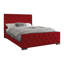 Carlos Upholstered Bed Frame-782289263-782289172