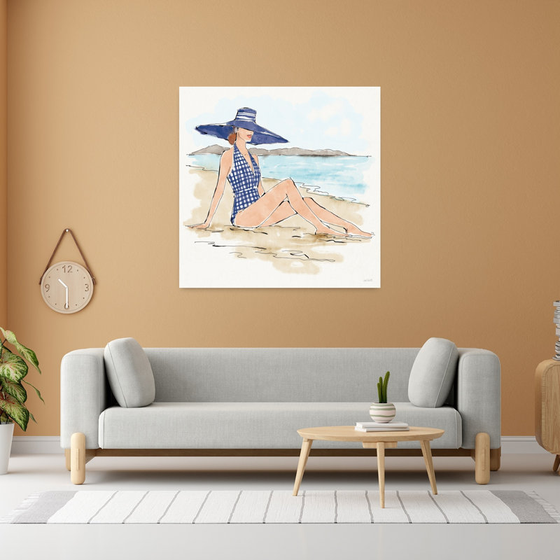«Bathing Beauties I Coastal Art», H 48 po x l 48 po