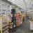 15.75" x 66" Rotating Display Metal Pegboard Magnet Floor Display Great for Magnets Souvenirs