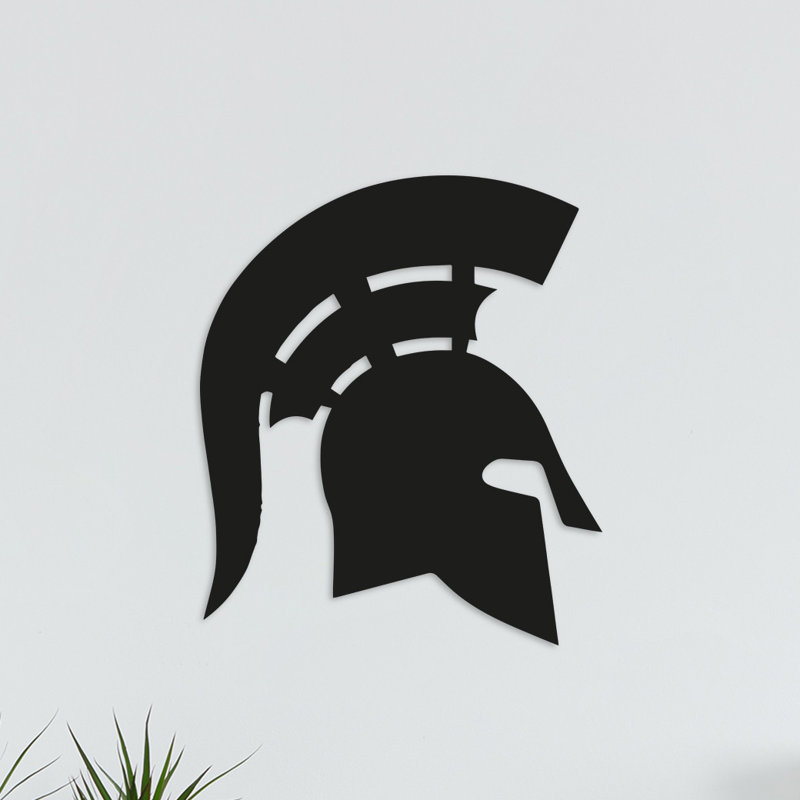 People Wall Decor on Metal, Black