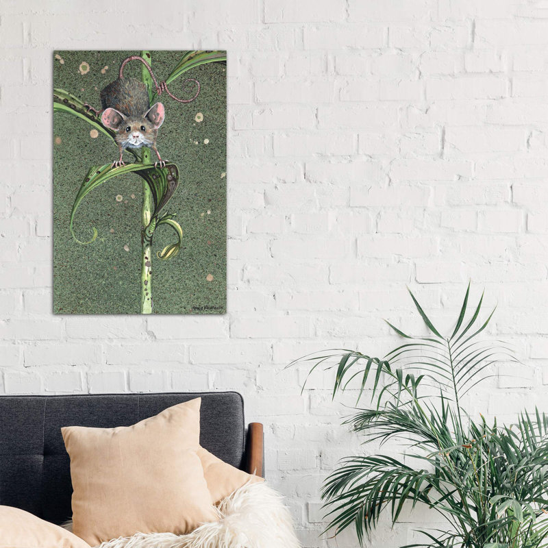 The Climbdown - Wrapped Canvas Painting, 101.6 cm H x 66.04 cm W x 1.91 cm D