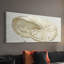 Neutre coquille Fresco I - Toile tendue avec châssis - Prêt à accrocher-107359409