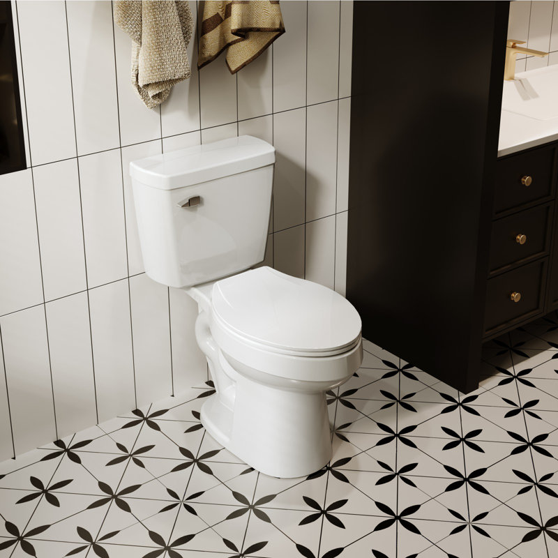 Toilette allongée 2 pièces ELLAI White
