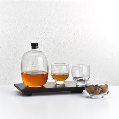 Malt 4 - Piece Whiskey Decanter Set