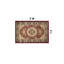 Tapis oriental bourgogne / moutarde / noir Shiflett-33380263