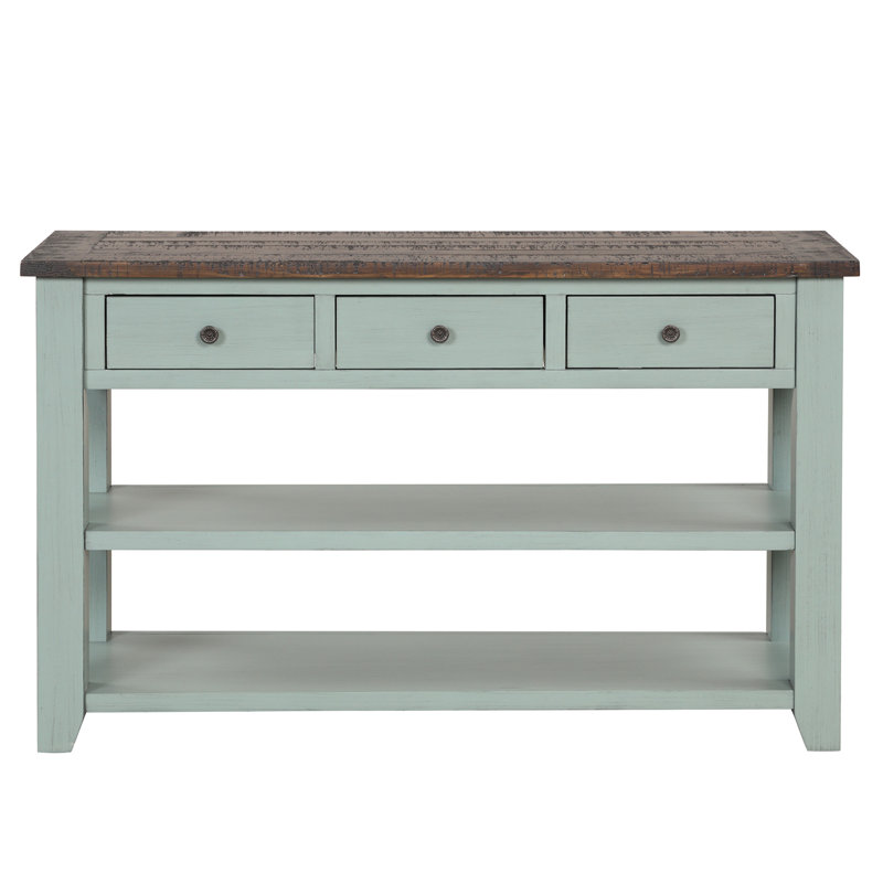 Console Aididam Modern, Brun, Vert