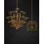 Midsummer 9 - Light Wrought Iron/Glass Chandelier