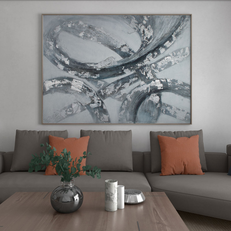 « Caspienne », reproduction d’art sur toile encadrée