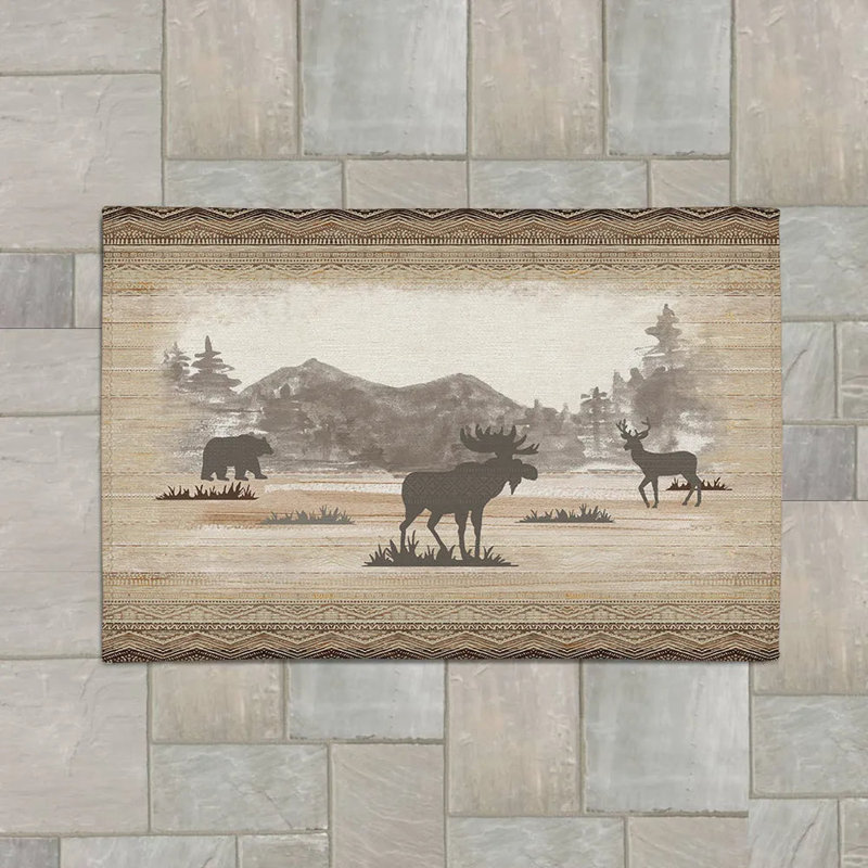 Tapis extérieur Mountain View, Rectangle 5 pi x 7 pi
