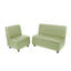 Ensemble 2 pièces de fauteuil et canapé modulaire Kid Comfort - vert fougère-124164543