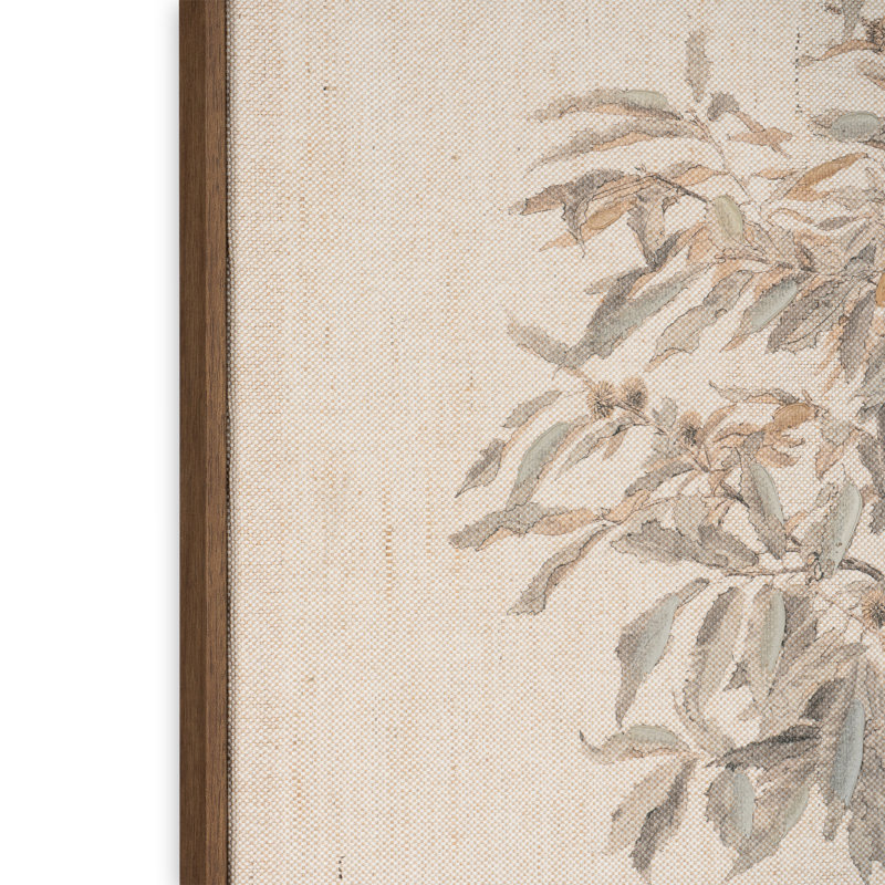 Botanical Whisper I, toile peinte à la main