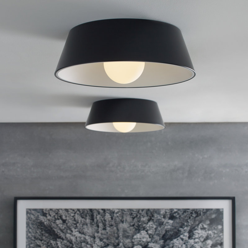 Joni 1 - Light LED Flush Mount, Matte Black