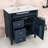 30-Inch Bathroom Vanity with Ceramic Top, Soft-Close Door Cabient and 3 Drawers-53944412