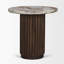 Table d'appoint ronde Marbrello