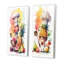 «Cute Chef Cooking With Fruit», 2 pièces sur toile-1023840615-1023840619