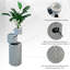 Fontaine en zinc avec boîtes H 33,5 "XBrand