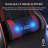 Gaming Chair with  Massage Lumbar Support and Footrest-175819305